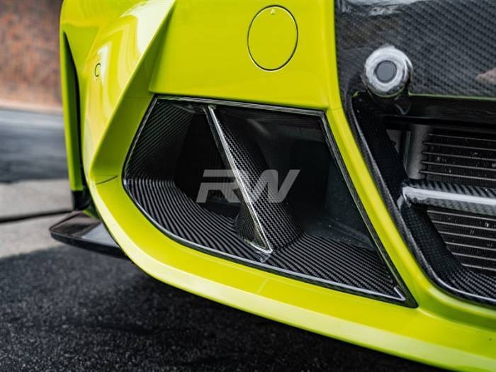 BMW G8X M3/M4 Carbon Fiber Brake Duct Trims bmwg8007