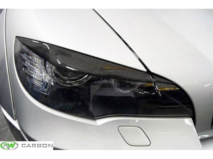 BMW X5 X6 Carbon Fiber Eyelids bmwe71x608