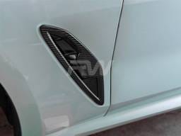 BMW G14 G15 G16 8 Series Carbon Fiber Fender Trims bmwg15001