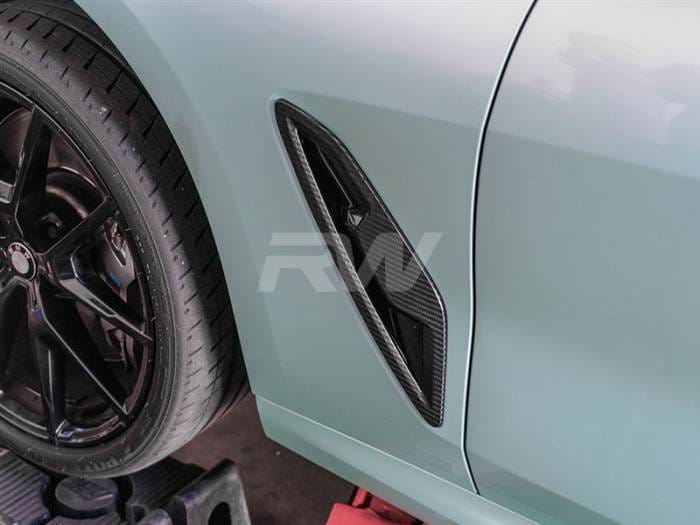 BMW G14 G15 G16 8 Series Carbon Fiber Fender Trims bmwg15001 thumbnail 2