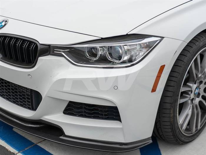 BMW F30 F31 Carbon Fiber Eyelids bmwf30011 thumbnail 4