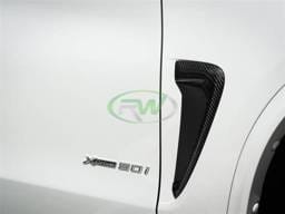 BMW F15 X5 F85 X5M Carbon Fiber Fender Trims bmwf15008