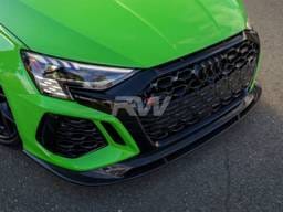 Audi RS3 8Y Carbon Fiber Front Lip Spoiler audirs38y01