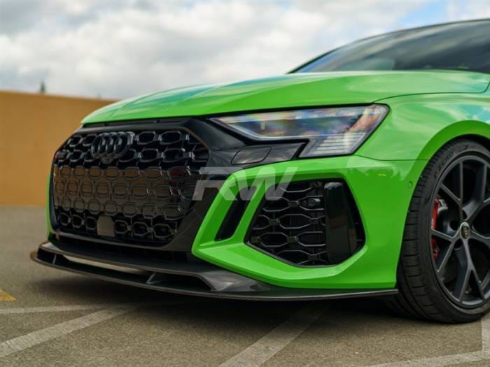 Audi RS3 8Y Carbon Fiber Front Lip Spoiler audirs38y01 thumbnail 2