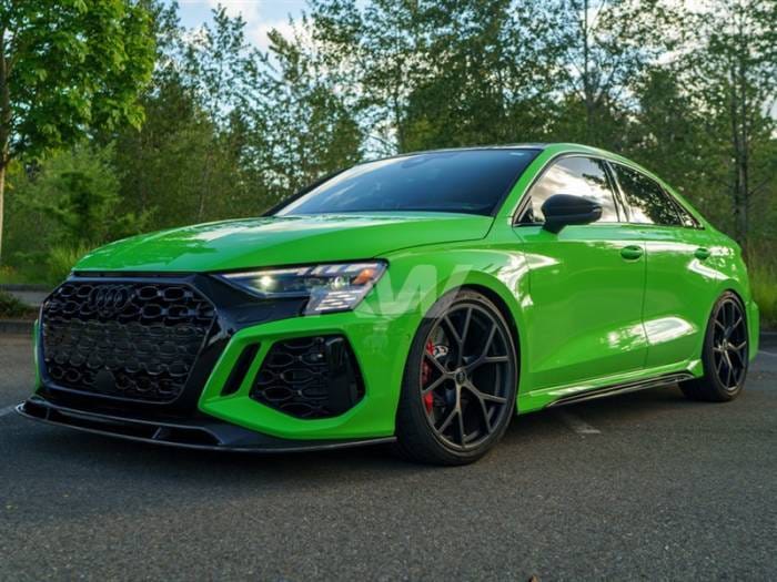 Audi RS3 8Y Carbon Fiber Front Lip Spoiler audirs38y01 thumbnail 3
