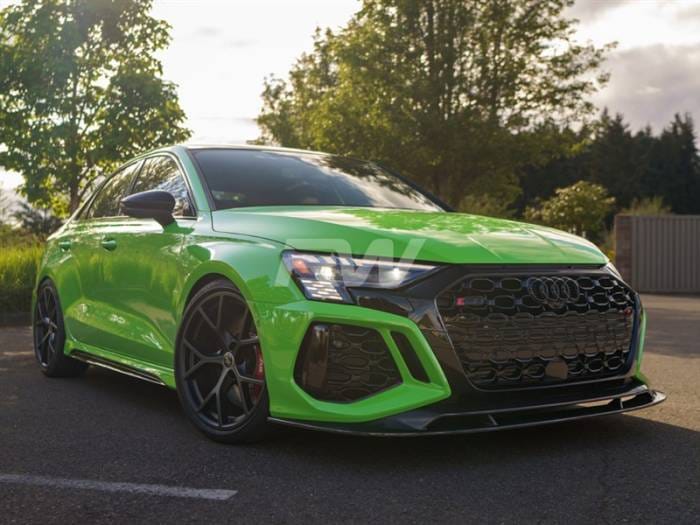 Audi RS3 8Y Carbon Fiber Front Lip Spoiler audirs38y01 thumbnail 4