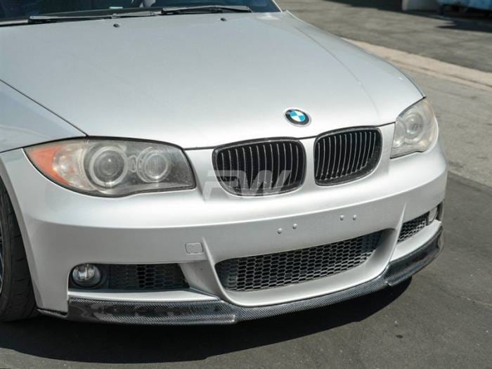 BMW E82 E88 Carbon Fiber Front Lip Spoiler bmwe82010