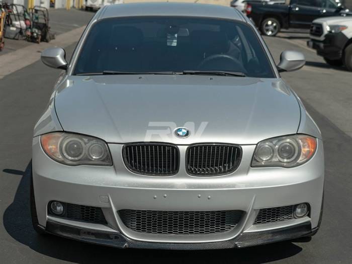 BMW E82 E88 Carbon Fiber Front Lip Spoiler bmwe82010 thumbnail 2