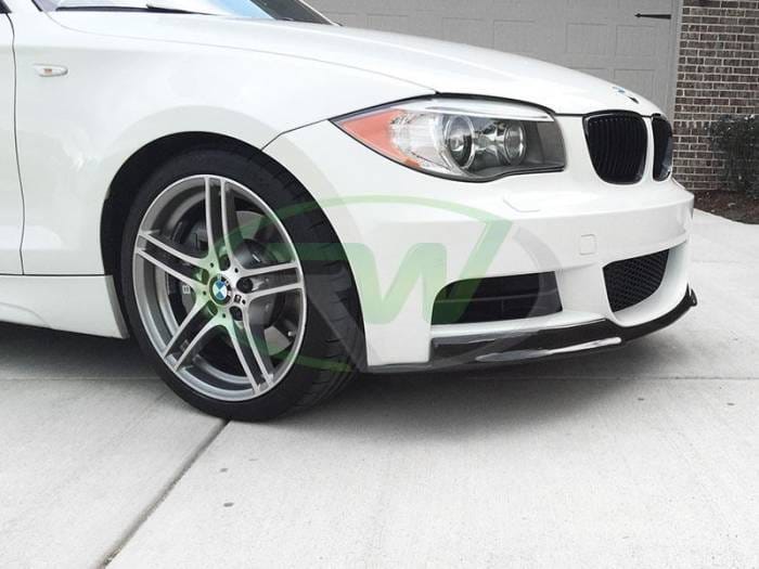 BMW E82 E88 Carbon Fiber Front Lip Spoiler bmwe82010 thumbnail 3