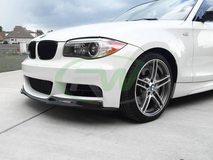 BMW E82 E88 Carbon Fiber Front Lip Spoiler bmwe82010 thumbnail 4