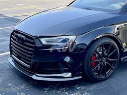 Audi 8v A3 S-Line/S3 Facelift Carbon Fiber GTX Front Lip audi8vs302