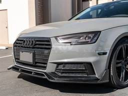 Audi S4 A4 S Line 17-19 DTM Carbon Fiber Front Lip audis405