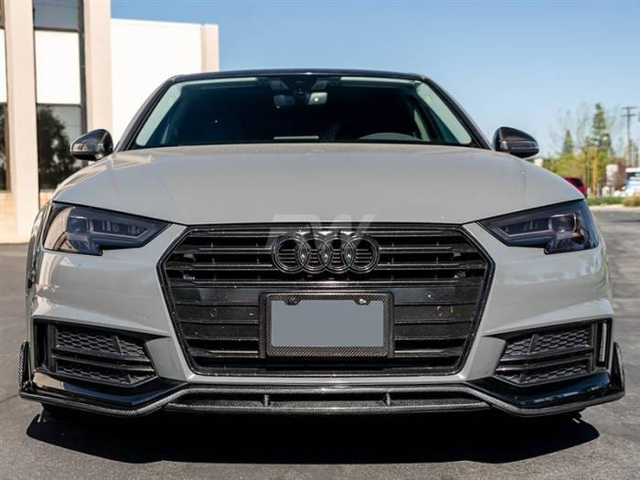 Audi S4 A4 S Line 17-19 DTM Carbon Fiber Front Lip audis405 thumbnail 3