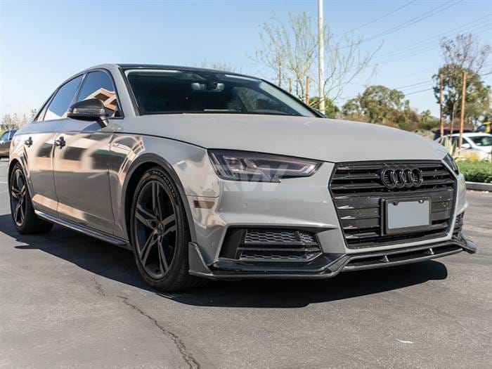 Audi S4 A4 S Line 17-19 DTM Carbon Fiber Front Lip audis405 thumbnail 4