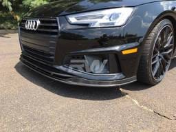Audi B9 A4 S4 Carbon Fiber Front Lip Spoiler 2019 audis402