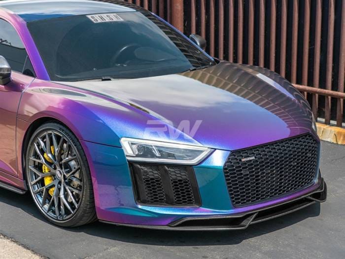 Audi R8 4S Carbon Fiber Front Lip Spoiler audir801