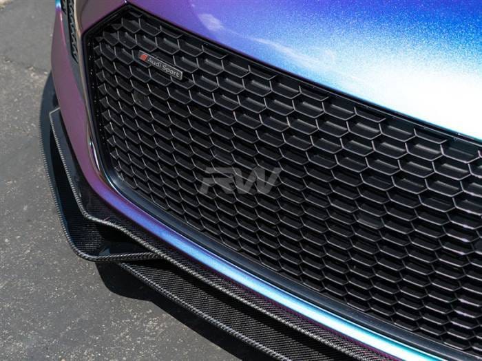Audi R8 4S Carbon Fiber Front Lip Spoiler audir801 thumbnail 2