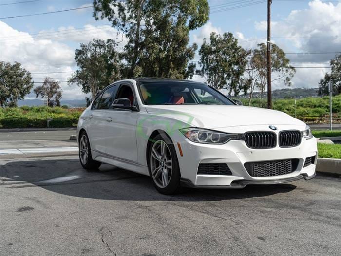 BMW F30/F31 K Style Carbon Fiber Front Lip bmwf30039 thumbnail 2