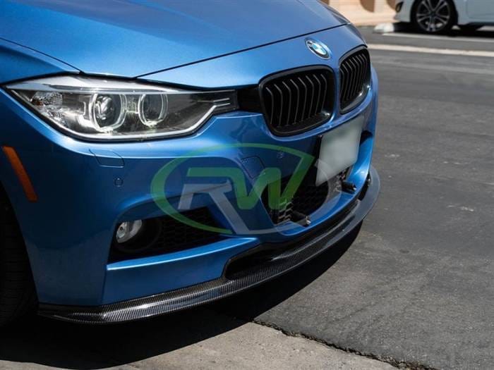 BMW F30 F31 Varis Style Carbon Fiber Front Lip bmwf30002 thumbnail 3