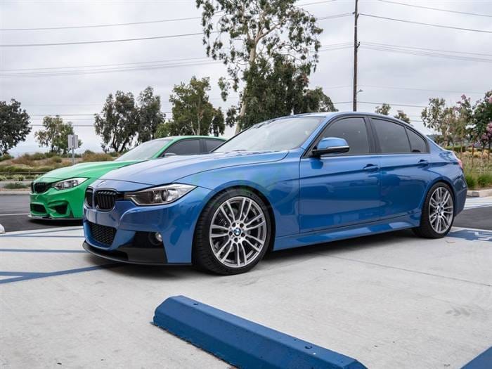 BMW F30 F31 Performance Style Front Lip Spoiler bmwf30014 thumbnail 2