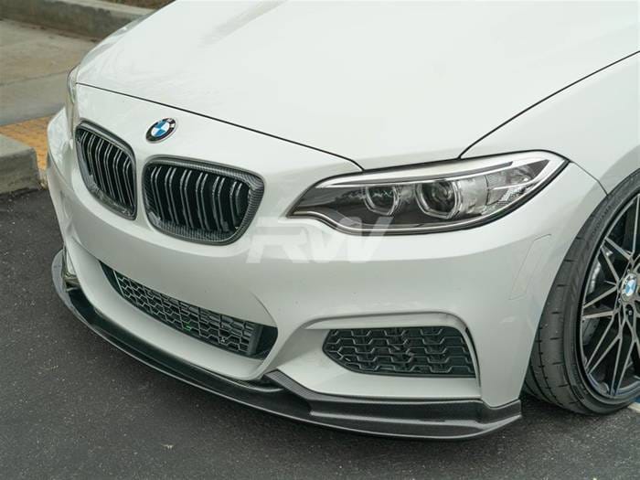 BMW F22 F23 3D Style Carbon Fiber Front Lip bmwf22006 thumbnail 3