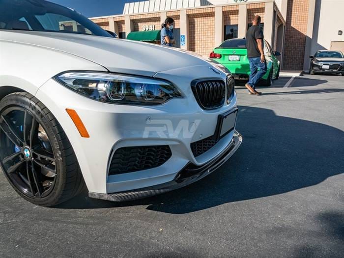 BMW F22 F23 Exotics Style CF Front Lip Spoiler bmwf22014 thumbnail 4