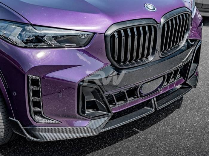 BMW G05 X5 LCI Carbon Fiber Performance Style Front Lip bmwg05015