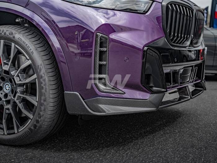 BMW G05 X5 LCI Carbon Fiber Performance Style Front Lip bmwg05015 thumbnail 3