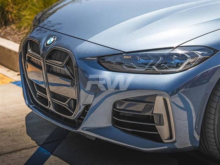 BMW G22 G23 4-Series CSL Style Carbon Fiber Grille bmwg22013 thumbnail 5