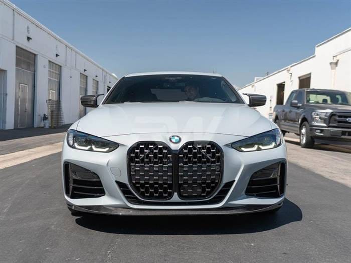BMW G22 G23 Performance Style Carbon Fiber Front Lip bmwg22015 thumbnail 3
