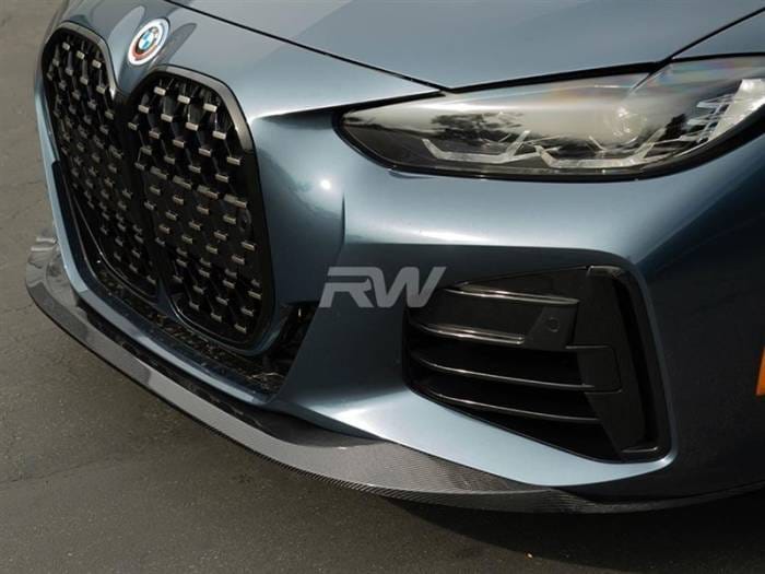 BMW G22 G23 Performance Style Carbon Fiber Front Lip bmwg22015 thumbnail 4