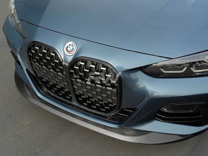 BMW G22 G23 Performance Style Carbon Fiber Front Lip bmwg2205 thumbnail 4