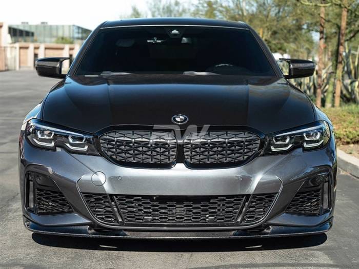 BMW G20 3D Style Carbon Fiber Front Lip Spoiler bmwg20021 thumbnail 2
