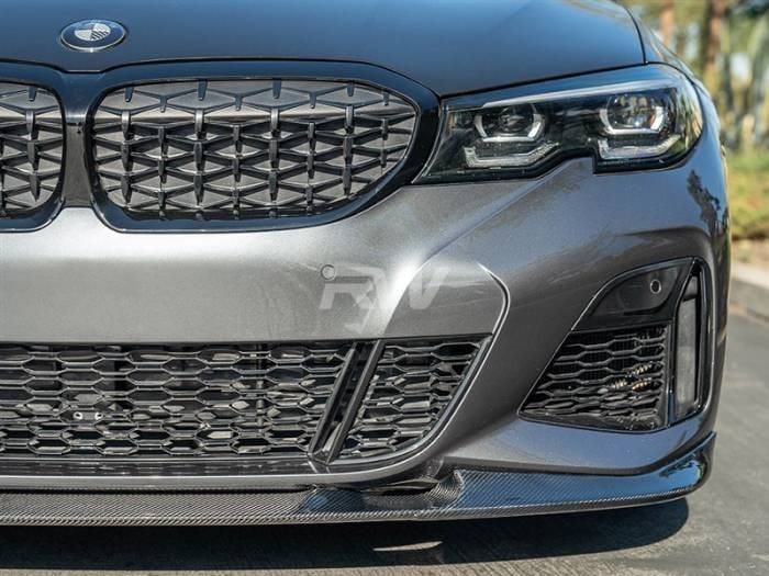 BMW G20 3D Style Carbon Fiber Front Lip Spoiler bmwg20021 thumbnail 4