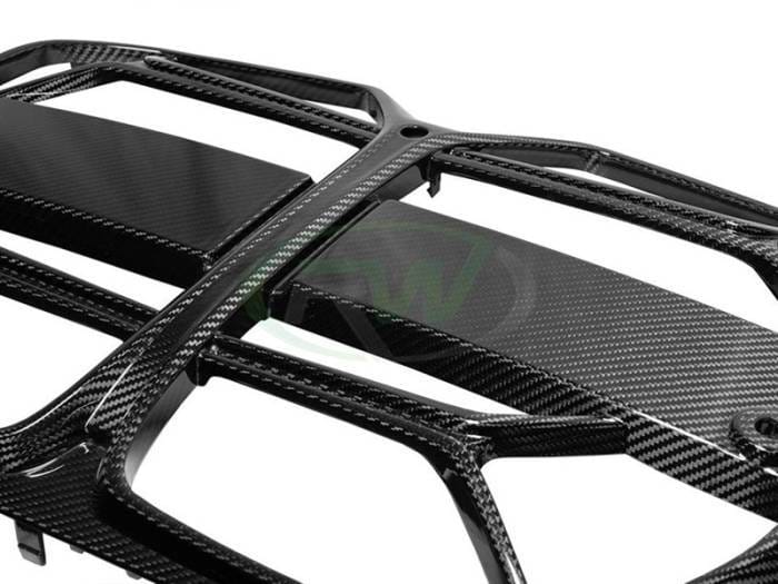 BMW G26 4-Series CSL Style Carbon Fiber Front Grille bmwg2605 thumbnail 4