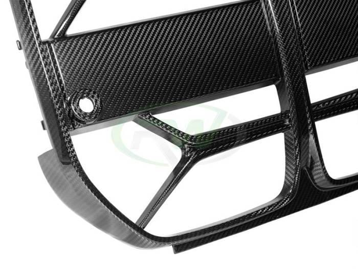 BMW G26 4-Series CSL Style Carbon Fiber Front Grille bmwg2605 thumbnail 5