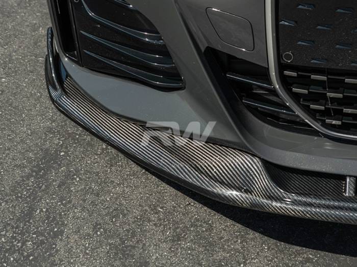 BMW G26 / i4 DTM Carbon Fiber Front Lip Spoiler bmwg2606 thumbnail 4