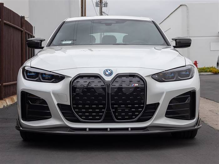 BMW G26 / i4 DTM Carbon Fiber Front Lip Spoiler bmwg2606 thumbnail 5