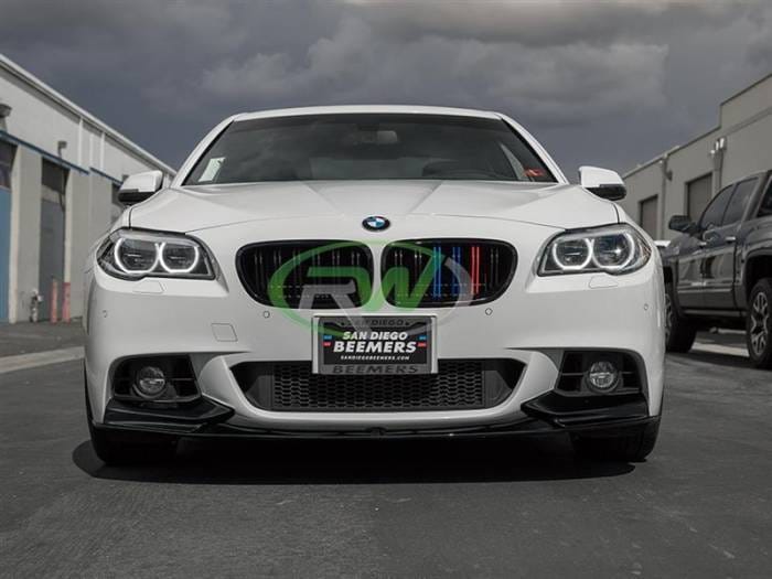 BMW F10 F11 Performance Style Front Lip Spoiler bmwf10054 thumbnail 2