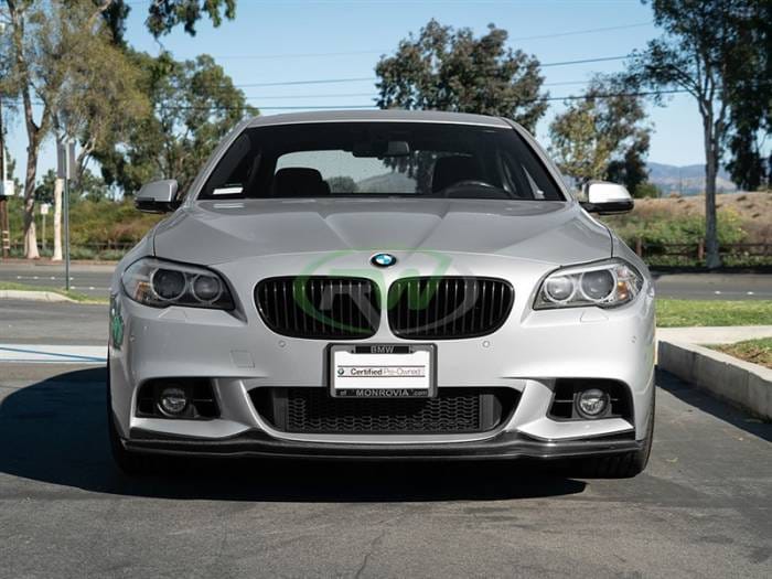BMW F10 Arkym Style Carbon Fiber Front Lip bmwf10012 thumbnail 3