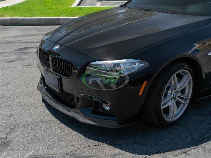 BMW F10 Arkym Style Carbon Fiber Front Lip bmwf10012 thumbnail 4