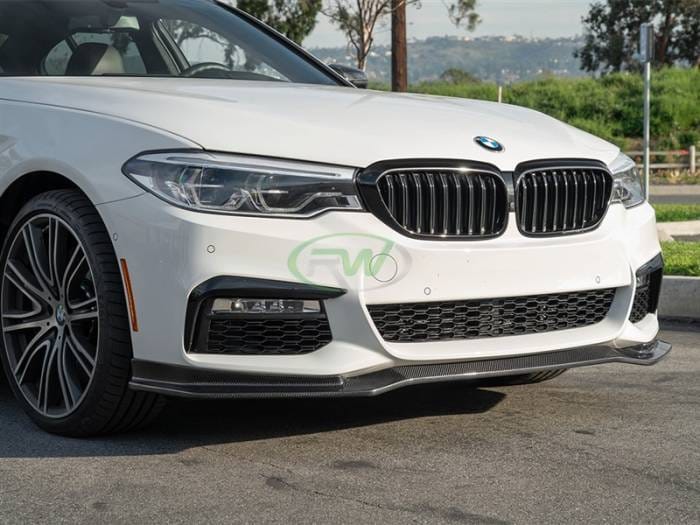 BMW G30 EC Style Carbon Fiber Front Lip Spoiler bmwg30011 thumbnail 3
