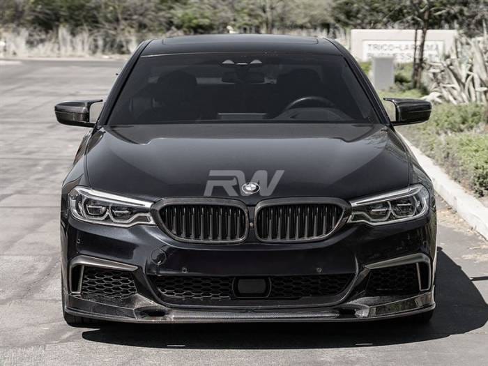 BMW G30 DTM Carbon Fiber Front Lip Spoiler bmwg30026 thumbnail 2
