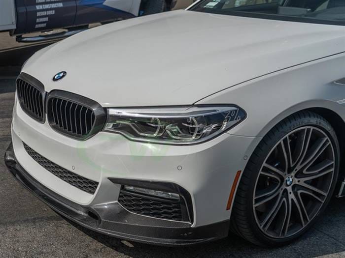 BMW G30 DTM Carbon Fiber Front Lip Spoiler bmwg30026 thumbnail 4