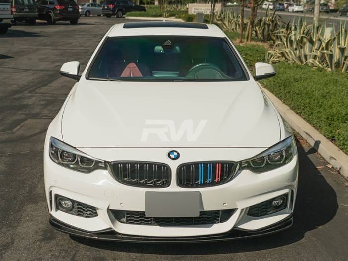 BMW F32 F33 F36 3D Style Carbon Fiber Front Lip bmwf32011 thumbnail 2