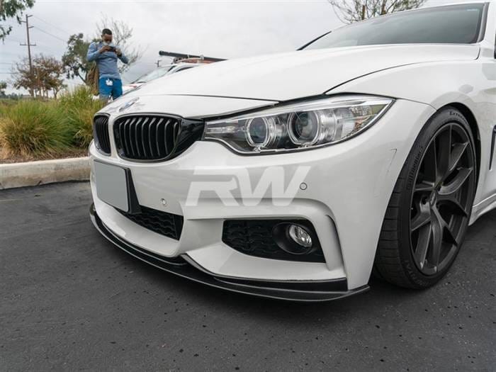 BMW F32 F33 F36 3D Style Carbon Fiber Front Lip bmwf32011 thumbnail 4