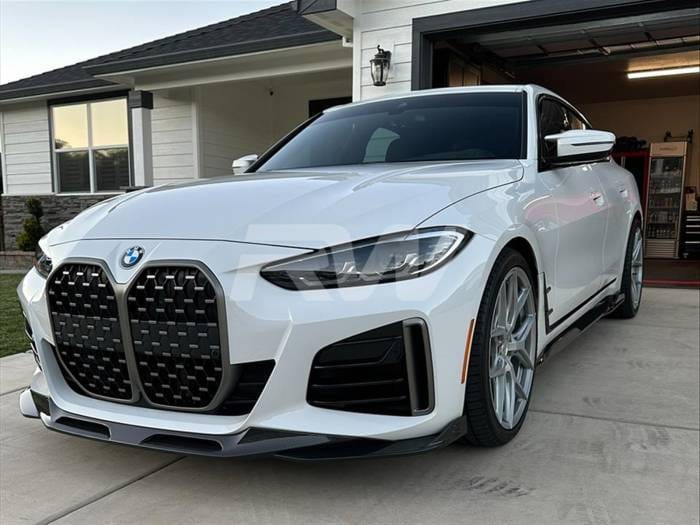 BMW G26 4-Series / i4 Carbon Fiber Front Lip bmwg2602 thumbnail 2