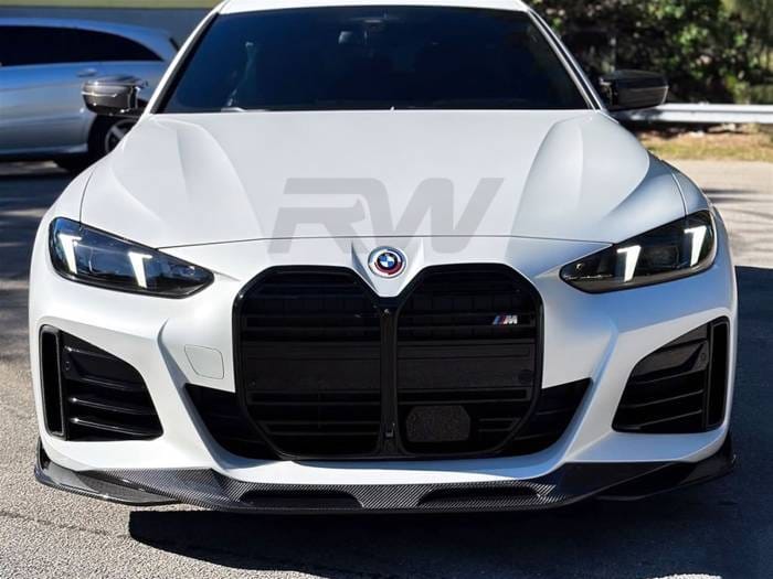 BMW G26 4-Series / i4 Carbon Fiber Front Lip bmwg2602 thumbnail 5