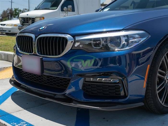BMW G30 3D Style Carbon Fiber Front Lip Spoiler bmwg30005 thumbnail 5