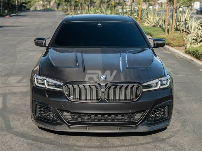 BMW G30 F90 M5 CS Style Carbon Fiber Hood bmwf90038 thumbnail 2